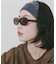 オーバルタイプサングラス