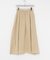 リネンコットンギャザースカート