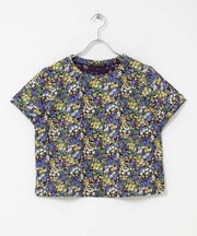 mizuiro-ind　FLOWER PRINT T-SHIRTS