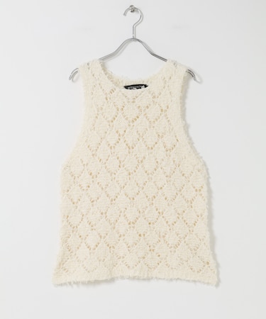 mizuiro-ind　PATTERNED VEST