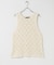 mizuiro-ind　PATTERNED VEST