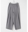 mizuiro-ind　WIDE TUCK PANTS