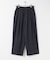 mizuiro-ind　WIDE TUCK PANTS