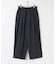 mizuiro-ind　WIDE TUCK PANTS