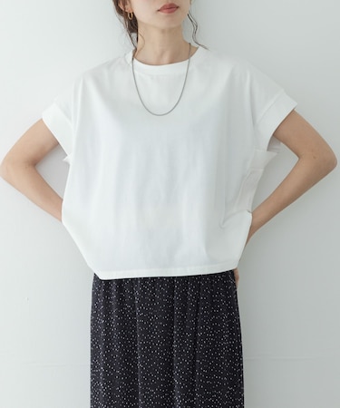 UVカットクールタッチフレンチTシャツ