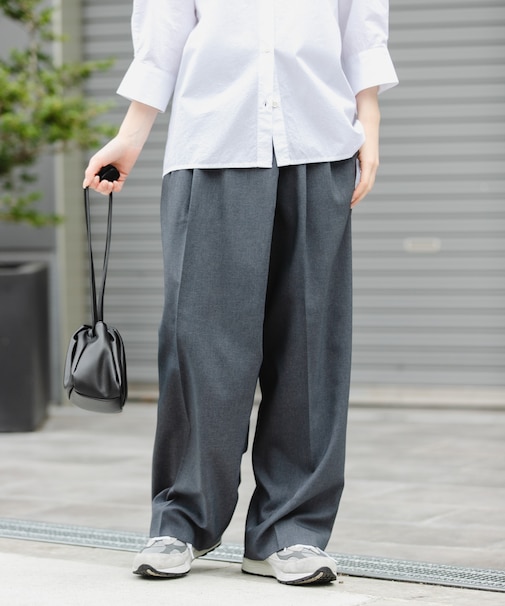 FORK&SPOON　フロントラップパンツ