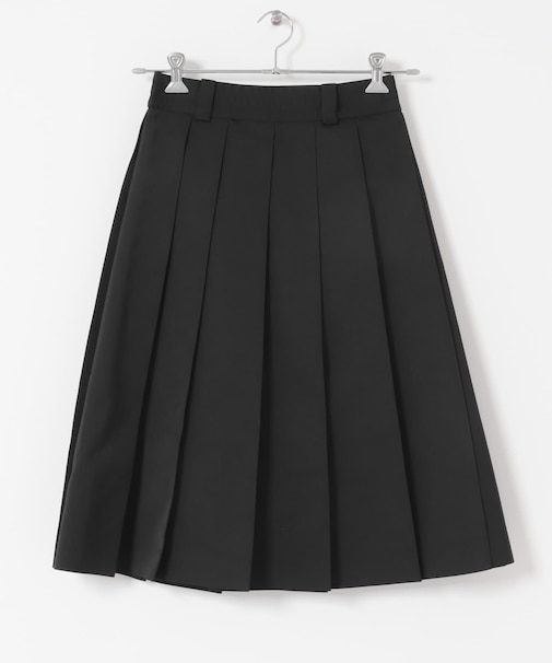 Scye　TAFFETAPLEATEATED SKIRT