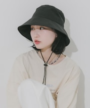 『撥水／UVカット』ハッスイドロストバケットハット