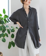 『WEB／一部店舗限定カラー』ラミーコットンビックシャツ