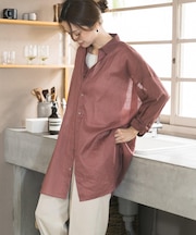 『WEB／一部店舗限定カラー』ラミーコットンビックシャツ