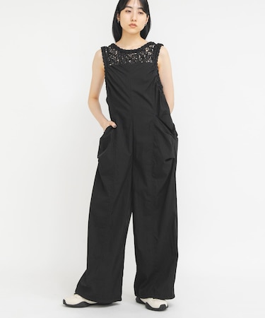 ポケットディティールキャミサロペット