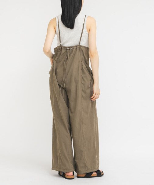 ポケットディティールキャミサロペット