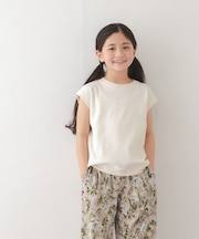 『150サイズあり』変形ワッフルノースリーブプルオーバー(KIDS)