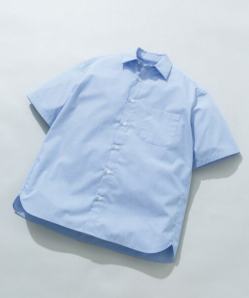 『XLサイズあり』アーバンリラックスブロード半袖シャツ