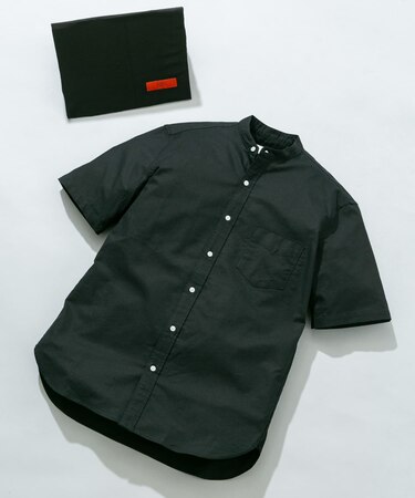 『WEB限定』『抗菌/消臭』『XXLサイズあり』ハイパフォーマンスバンドカラー半袖シャツ