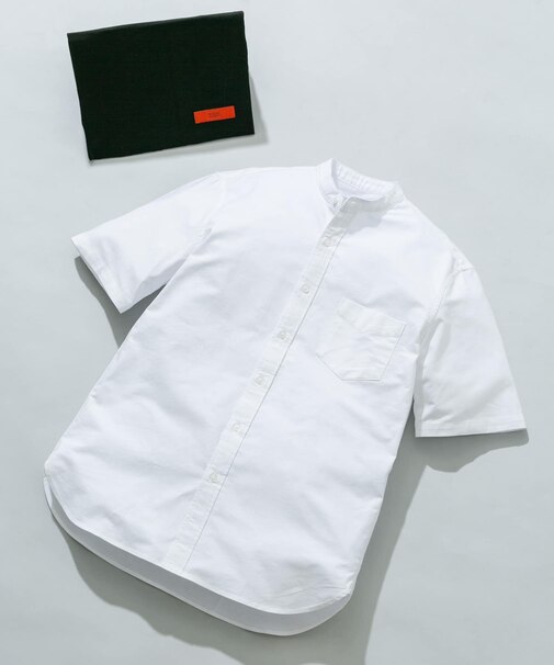 『WEB限定』『抗菌/消臭』『XXLサイズあり』ハイパフォーマンスバンドカラー半袖シャツ