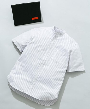 『WEB限定』『抗菌/消臭』『XXLサイズあり』ハイパフォーマンスバンドカラー半袖シャツ