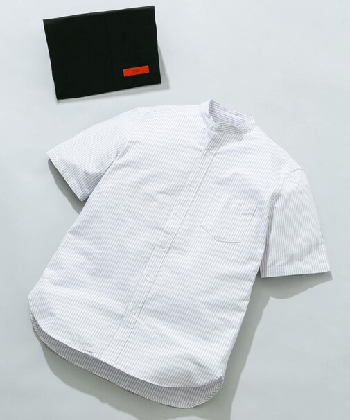 『WEB限定』『抗菌/消臭』『XXLサイズあり』ハイパフォーマンスバンドカラー半袖シャツ