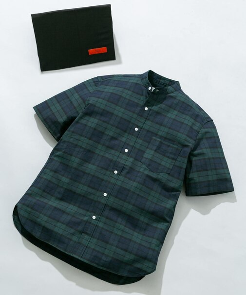 『WEB限定』『抗菌／消臭』『XXLサイズあり』ハイパフォーマンスバンドカラー半袖シャツ