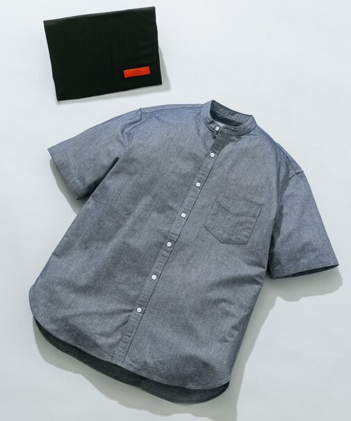 『WEB限定』『抗菌/消臭』『XXLサイズあり』ハイパフォーマンスバンドカラー半袖シャツ