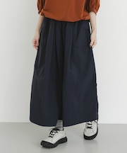 『UR TECH』ナイロンタッサーワイドパンツ