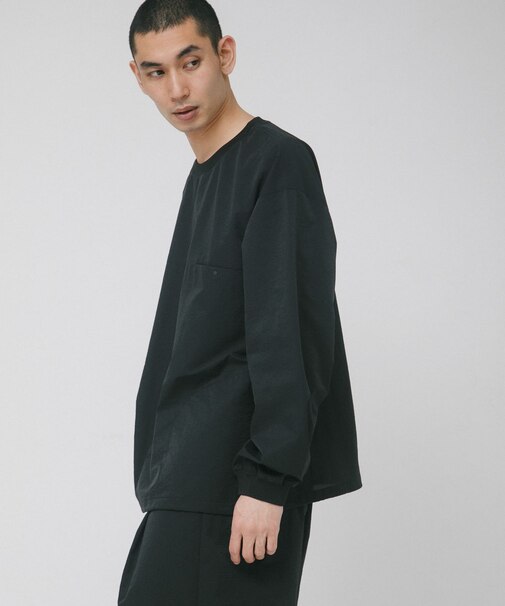 DOT AIR LONG-SLEEVE PULLOVER