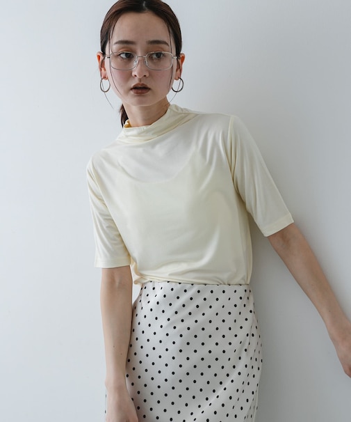 ソフトハイネックTシャツ(半袖)