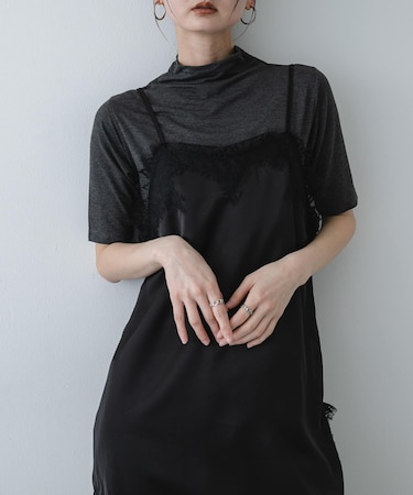 ソフトハイネックTシャツ(半袖)