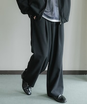 『UR TECH DRYLUXE』リネンライクワイドパンツ