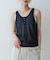 『洗濯可』アンサンブルニットタンクトップ