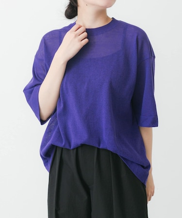 ハイゲージニットTシャツ