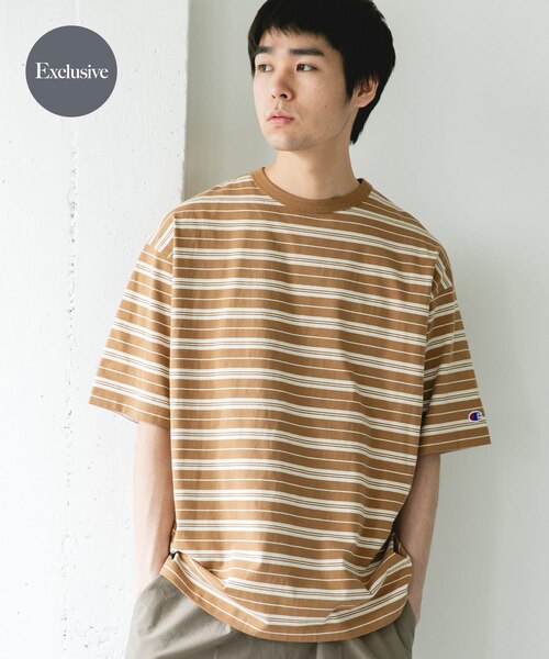 別注』CHAMPION×DOORS BORDER T-SHIRTS｜アーバンリサーチの通販