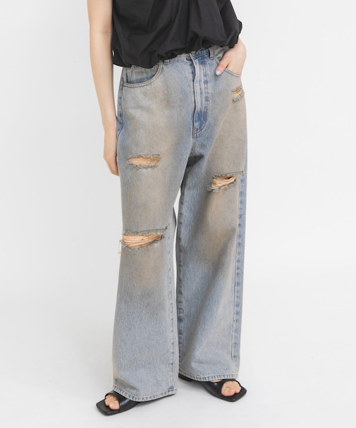 マッドクラッシュデニム