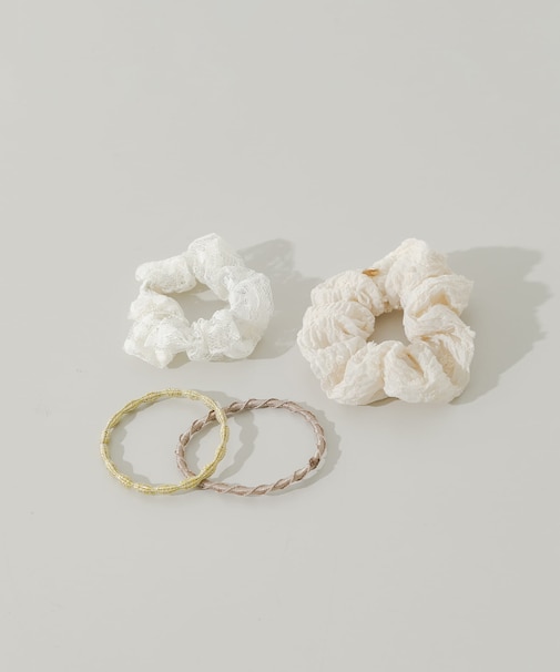 シュシュ4セットゴム