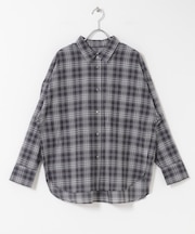 チェックシアーシャツ