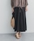 モダールコットン裏毛イージースカート