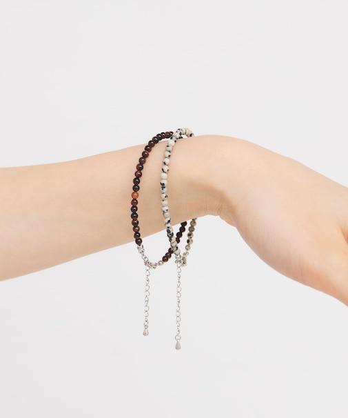 天然石setブレスレット