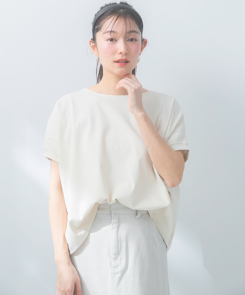 『WEB/一部店舗限定』UVカットドルマンスリーブプルオーバー