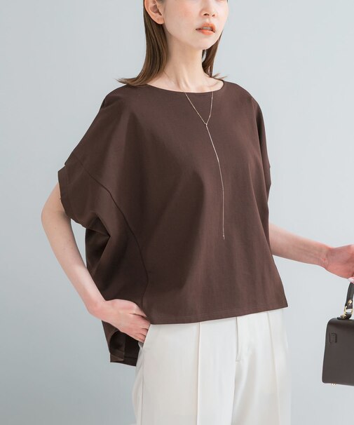 『WEB/一部店舗限定』UVカットドルマンスリーブプルオーバー