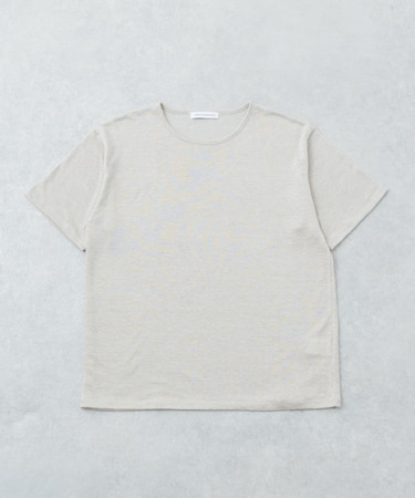 LINEN NARROW TRIM T-SHIRTS