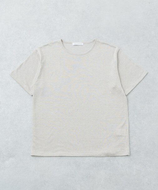 LINEN NARROW TRIM T-SHIRTS