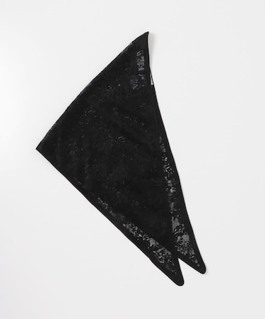 LAYAS LACE TRIANGLE SCARF