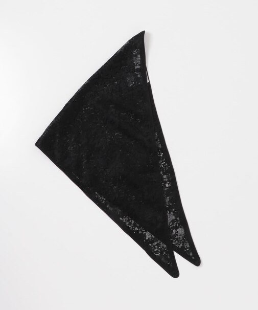 LAYAS LACE TRIANGLE SCARF