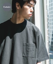 『別注』Snow Peak Apparel×DOORS POCKET LOGO SHORT-SLEEVE T-SHIRTS