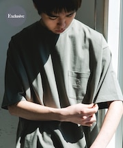 『別注』Snow Peak Apparel×DOORS　POCKET LOGO SHORT-SLEEVE T-SHIRTS