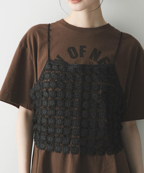 フラワーレースビスチェ