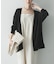 UVカット加工ガウンカーディガン