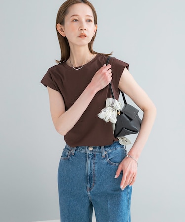 クールタッチスーピマコットンフレンチTシャツ