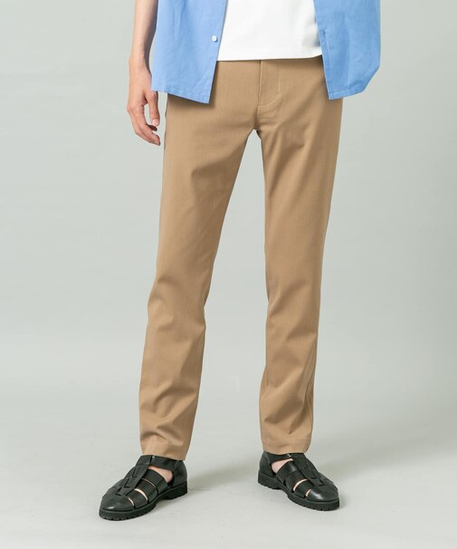 『WEB限定』『接触冷感 ／ XLサイズあり』クールタッチスリムストレッチパンツ