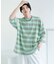『ユニセックス』ボーダーエクストラルーズTシャツ